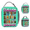 Italian Brainrot Meme Lunch Bag For Women Print Lunch Box Leisure School Cooler Bag Portable Waterproof Tote Food Bags