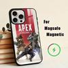 Apex Legends  Phone Case For iPhone17,16,15,14,13,12,11 Plus,Pro Magnetic with Magsafe Wireless Charging
