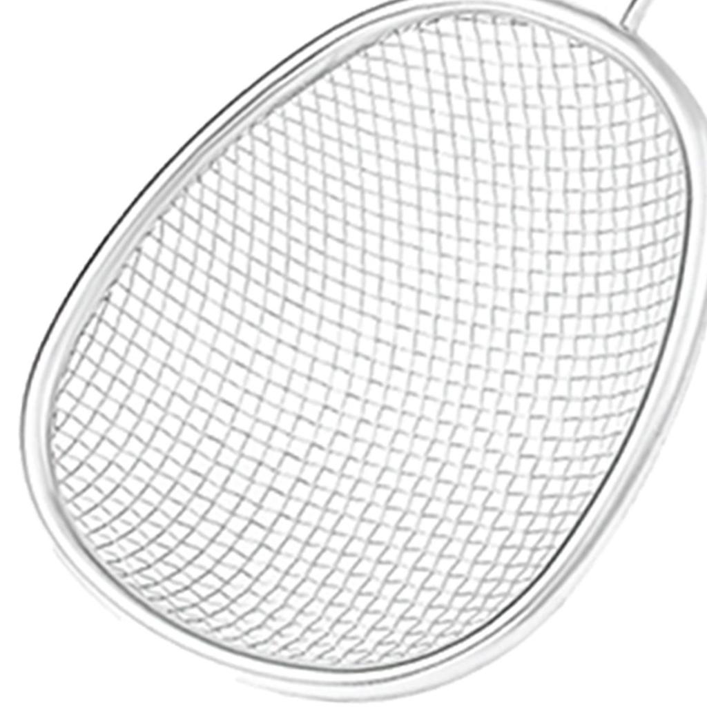 Food Dumpling Noodle Strainer, Smooth Surface Kitchen Utensils Anti Rust Kitchen Utensil Stainless Steel Mesh Noodle Strainer,