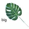 1 Pcs High Simulation Artificial Monstera Tropical Plant Leaves For Office Store Decoration Home Party Decoration Plant Home