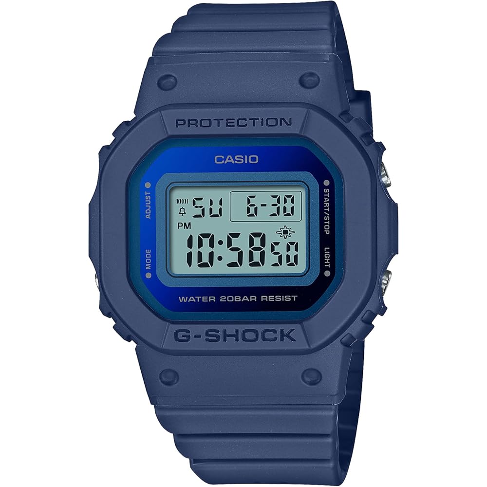 

G-SHOCK GMD-S5600-2JF Mid-Size Women s Watch Blue Navy Color Waterproof Design