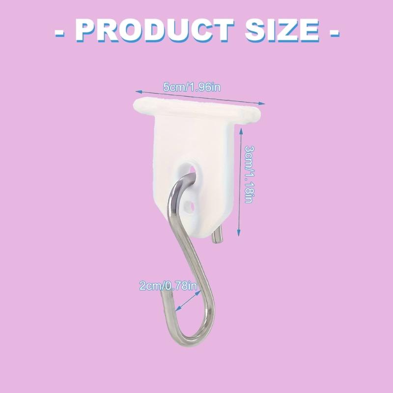Campers Awning Hook For Side Tents And Tarps Universal Load Capacity Weatherproof Rotating Outdoor Camping Hanger