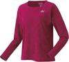 Long Sleeve Wine Red Women's T-Shirt, (037)