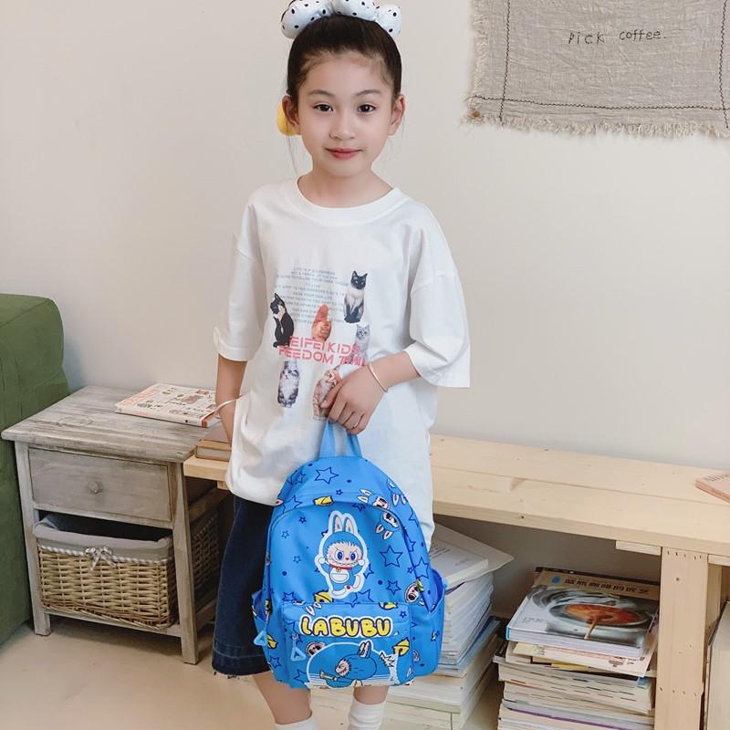 Large Capacity Children'S Backpack Cartoon Animation Boys And Girls Backpack Kindergarten Primary School Students Schoolbag Tide
