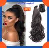 Η πιο πρόσφατη μακρυμάλλη περούκα Pony Tail Wavy Extensions Ponytail Hairpiece