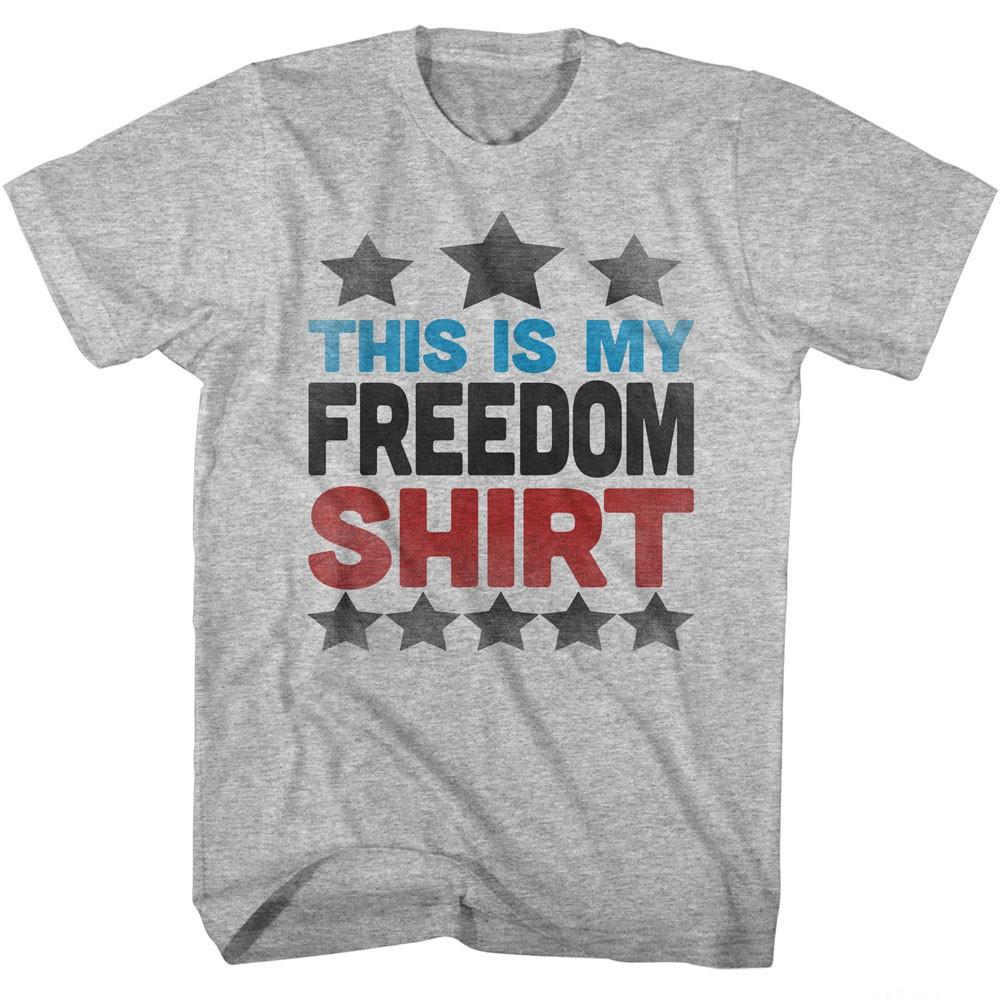 USA Patriotic This Is My Freedom Shirt Men s T Shirt S