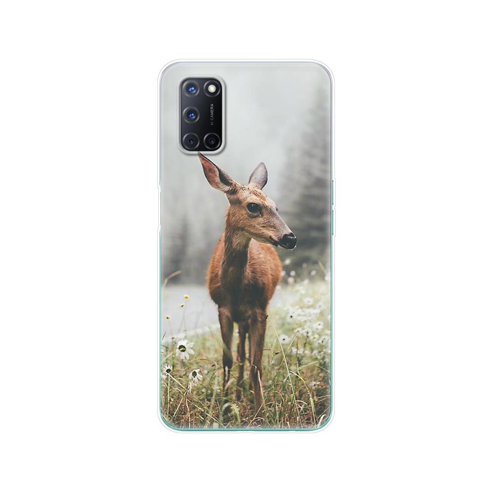 For OPPO A52 Case A92 A72 Case 6.5" Silicon Soft TPU Back Phone Cover For OPPO A 52 72 92 Case OPPOA92 OPPOA72 OPPOA52 Case Bag