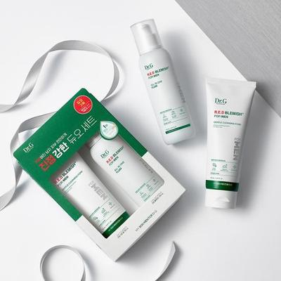 Red Blemish for Men All-in-One Fluid 150ml + Gentle Cleansing Foam 150ml