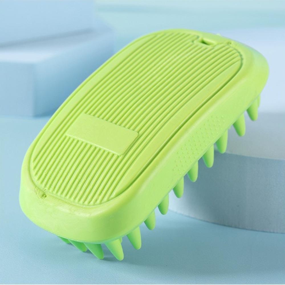 Soft Pet Bath Brush Flexible Design Pet Hair Care Comb Grooming Brush for Dogs and Cats