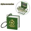 3D Opvouwbare Vouwboek Sleutelhanger Compact Lichtgewicht Angst Stressverlichting Sleutelhanger Kerstcadeau