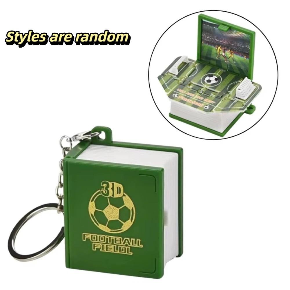 3D Opvouwbare Vouwboek Sleutelhanger Compact Lichtgewicht Angst Stressverlichting Sleutelhanger Kerstcadeau