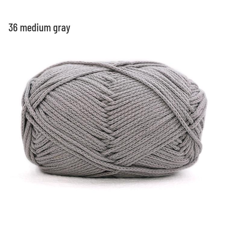 Xue Feier Suxin 2mm Round Hollow Pure Cotton Crochet Yarn for DIY Knitting