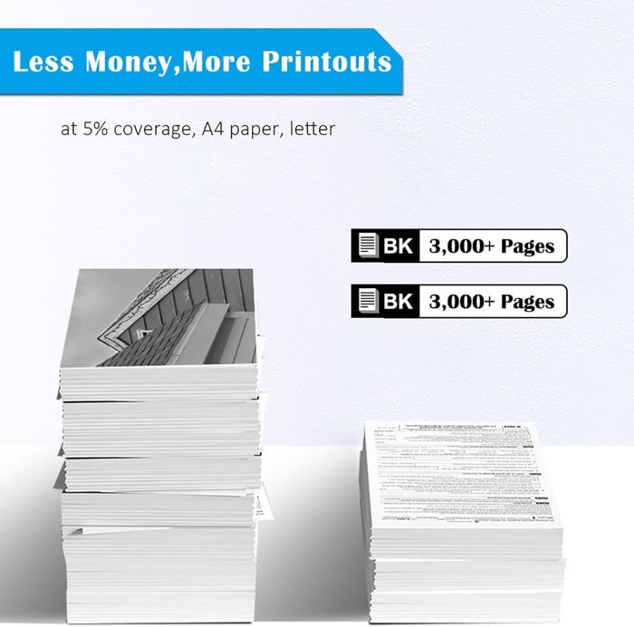 Toner Cartridges - LAMPE DU PARFUMEUR - TN-2420 - High Capacity 3000 Pages - Compatible Brother - Pack of 2