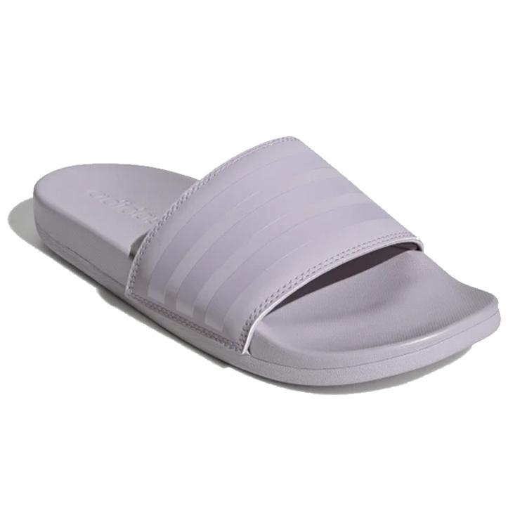 New Adidas Adilette Comfort Slides 'Mauve' Women's EF0859