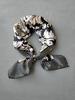 New Beige Green Giraffe Silk Scarf Summer Fall Elegant Satin Small Square Head Scarves Fashion Accessories Headband