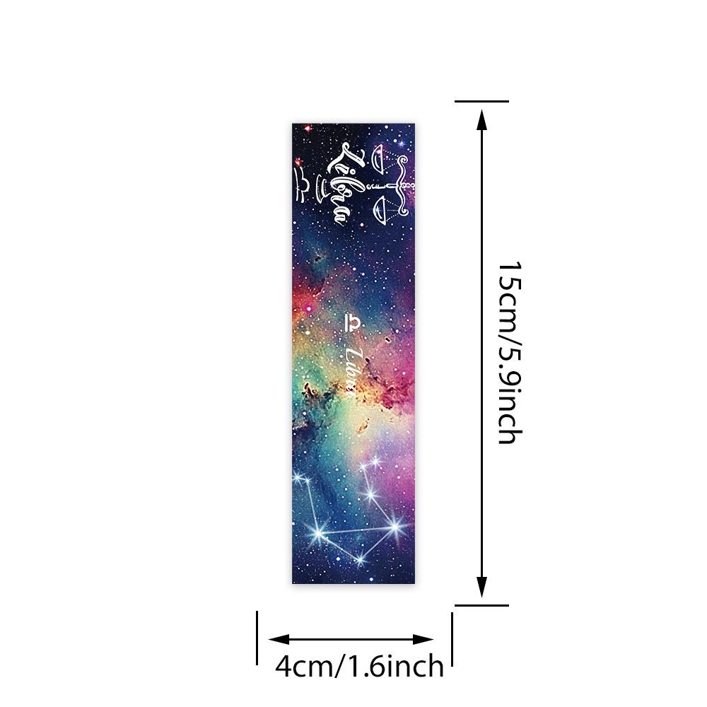 30-Piece Constellation Series Bookmarks: DIY Decorative Paper Bookmarks for Students