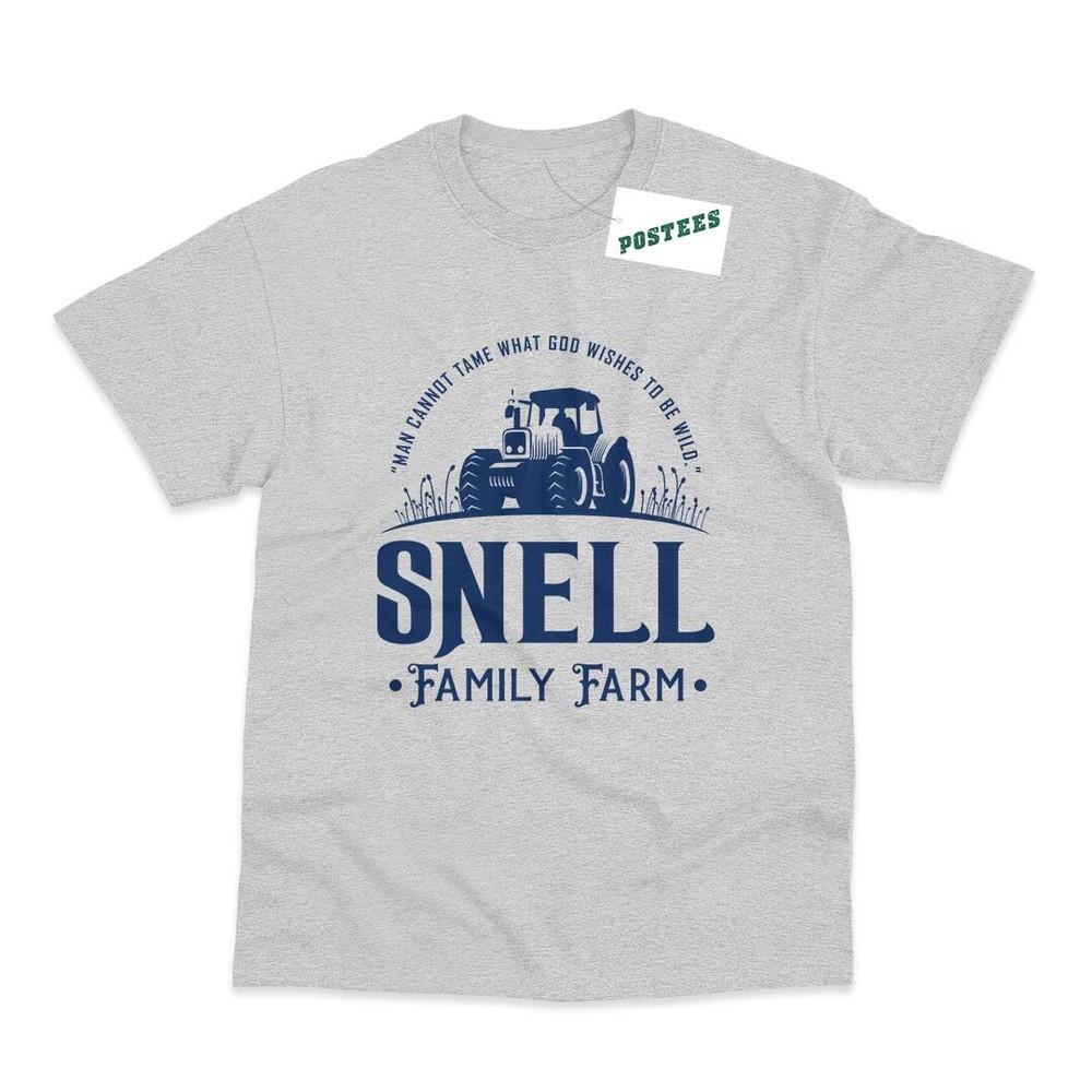 

Snell Family Farm Inspired by Ozark Printed TShirt Unisex T-Shirt S