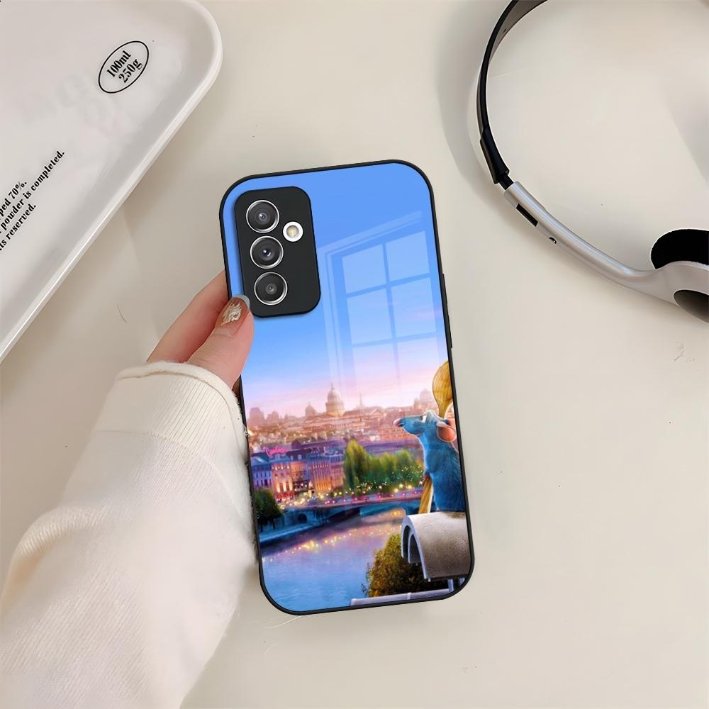 Disney Ratatouille Phone Case Glass For Samsung S24 S26 S23 S20 S25 S21 S22 Ultra Fe Plus A05 A06 A16 A26 A36 A56 Coque