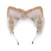 Sexy Foxes Bunny Ear Headband Lolita Cosplay Beast Ears Hair Hoop Anime Cosplay Props Furry Masquerade Party Costume Hairband
