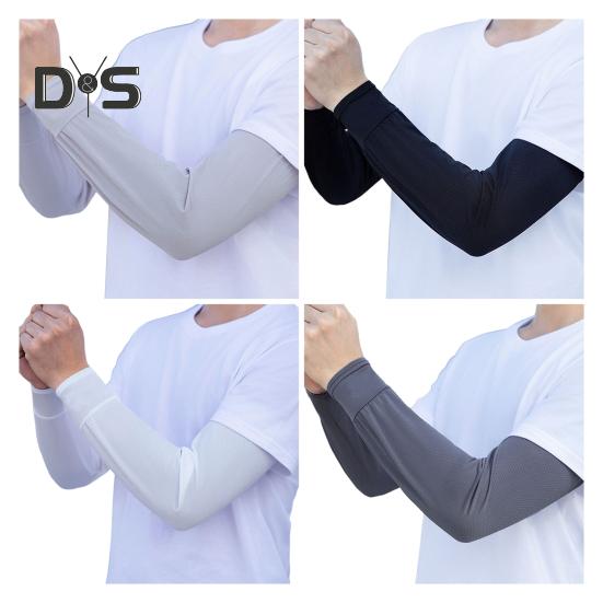 Manșoane de compresie pentru braț răcoritor pentru bărbați și femei, protecție solară UV, sport, pentru ciclism, conducere, activități în aer liber