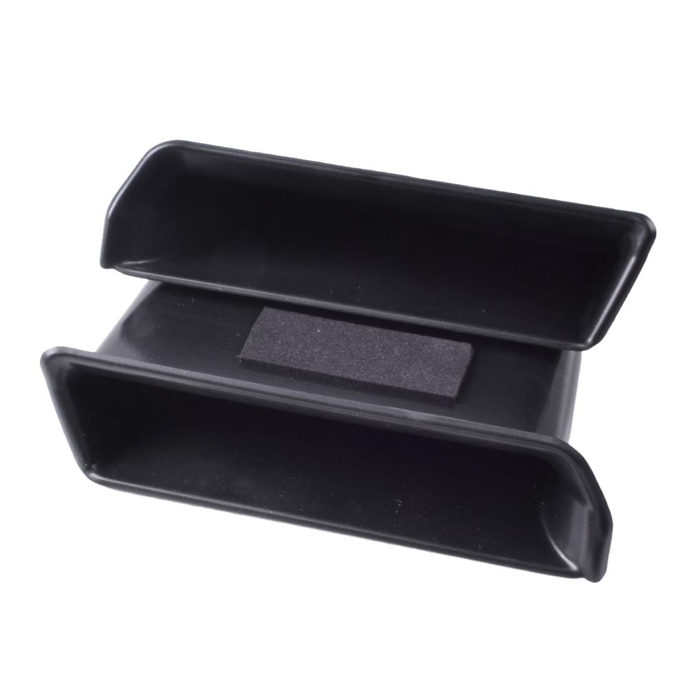 ABS Front Door Handle Storage Box 2pcs, Compatible For Mercedes-Benz GLK X204 2008-2015, Armrest Insert Organizer, Black