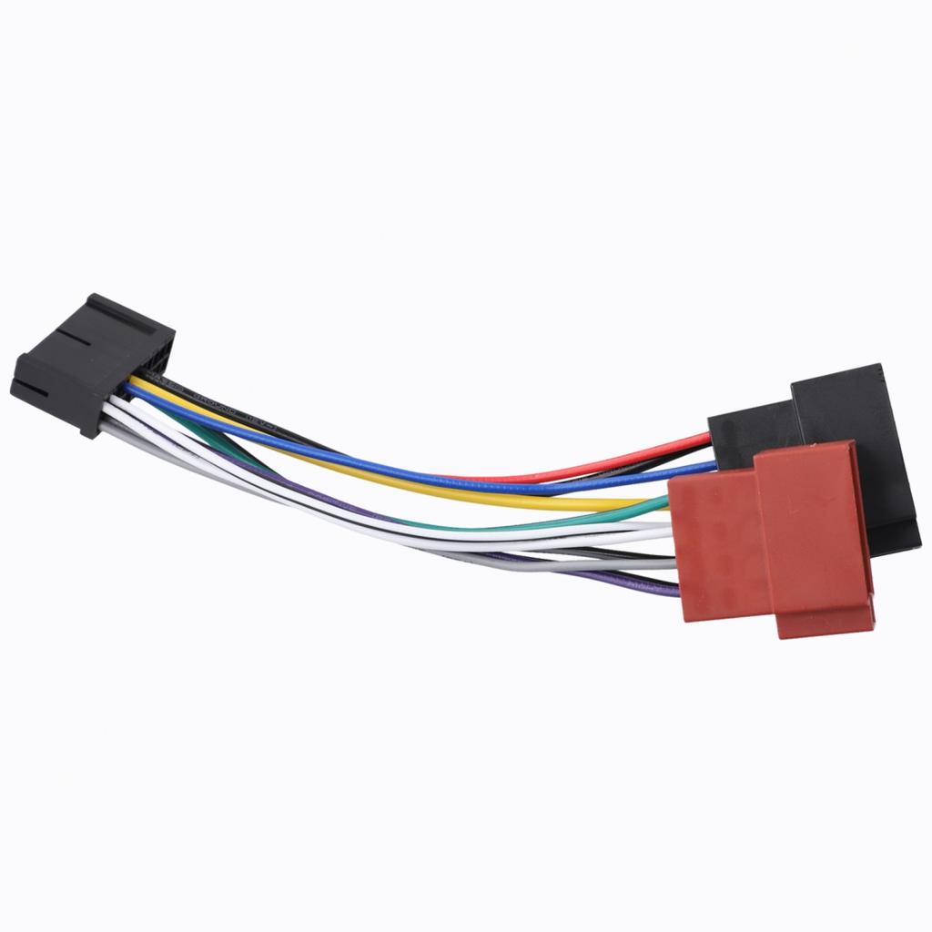 Car Radio ISO Adapter Din Connector Pin Cable Pin Car Radio ISO Adapter