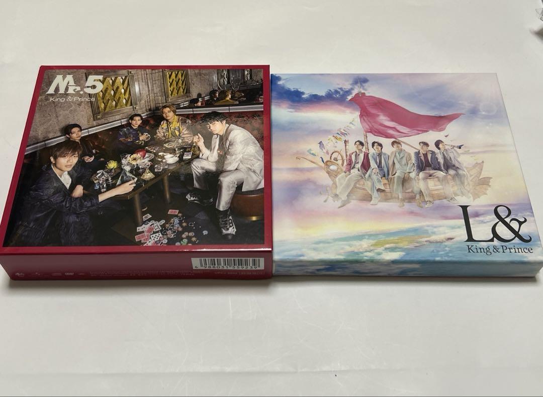

[USED] King & Prince Mr.5 L & Album Set