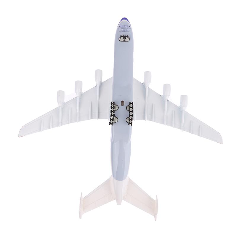 1:400 20cm Legierung An-225 Flugzeugmodell Spielzeug 8 Zoll Ukraine Bemalt Mriya Transporter Ausstellungsmodell Flugzeug für Sammlung