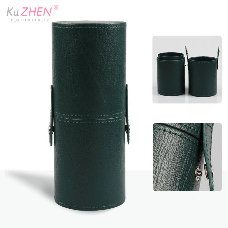 Makeup Brush Holder PU Leather Travel Empty Cosmetic Brushes Pen Holder Makeup Artist Bag Brushes Organizer Make Up Tools Holder