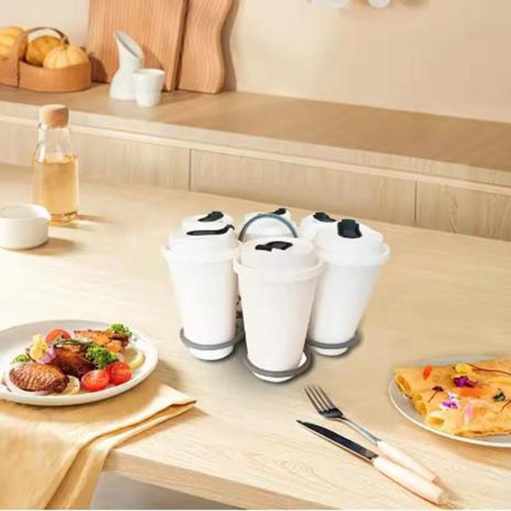 2Pcs Grey Coffee Cup Holder Handheld Coffee Cup Carrier Holder Practical Cocktail Wine Holder  Bar