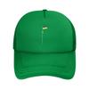 Ukraine Signature Flag Pole Patriotic Ukrainian Flag Casquette  Unisex Outdoor Hats  Adjustable Snapback Cap New Baseball Caps