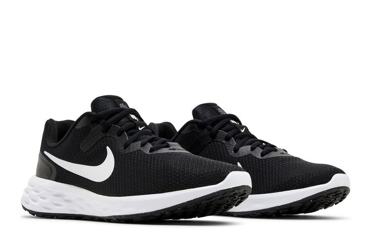 Nike Revolution 6 Black White Iron Grey