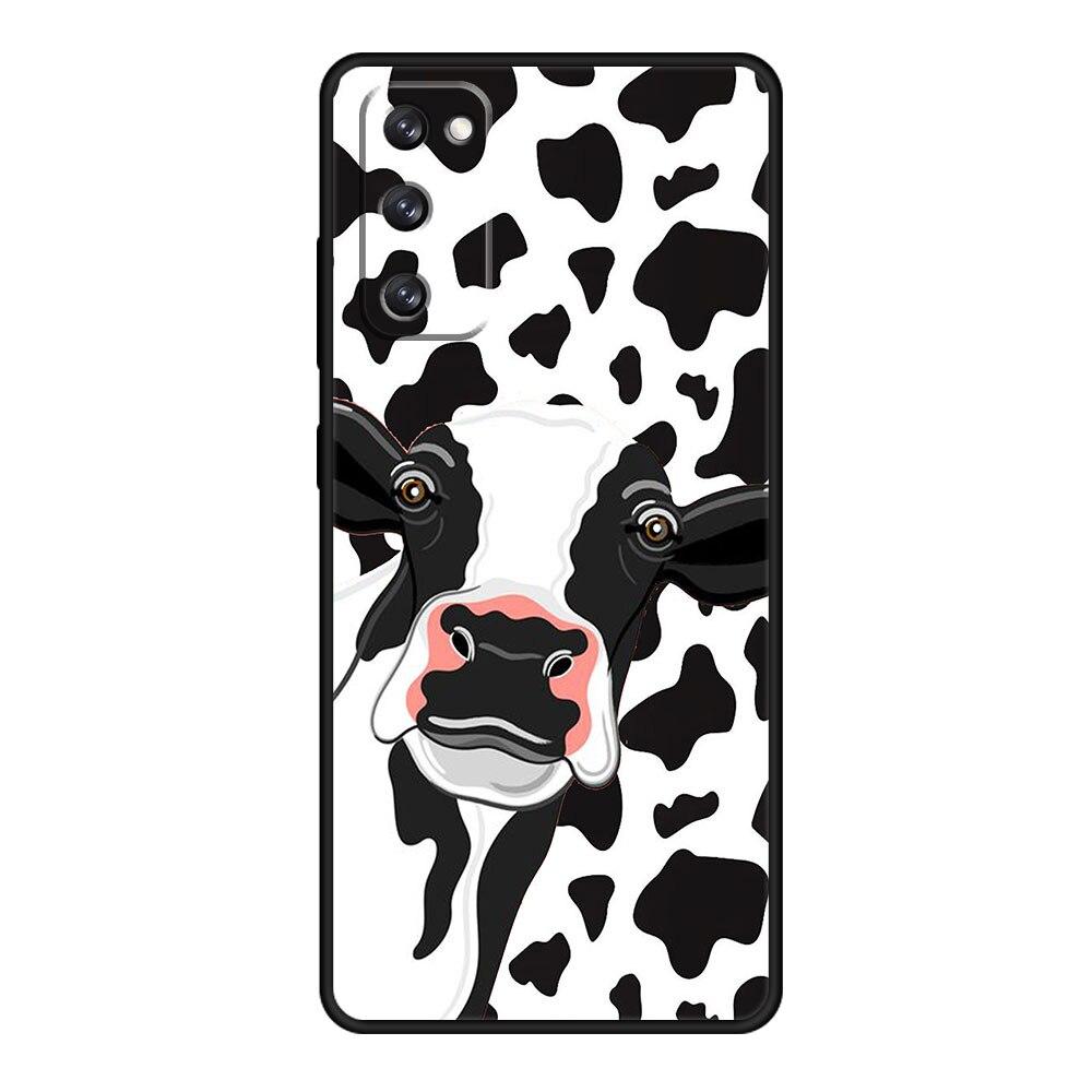 

Матовый Милый корова Для Samsung S10 S7 S9 S22 Ultra 5G S10e S21 Plus S8 S20 FE 2022 Фунда Samsung S7