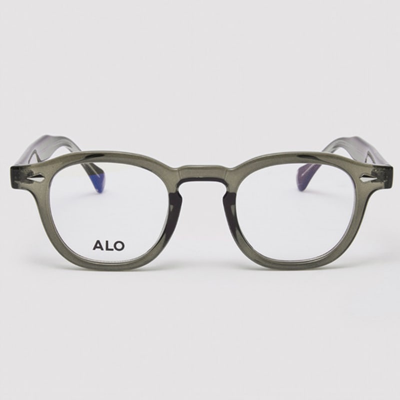 

aloeyewear [Essential] AL5501 1313G Arnel Frame Khaki Glasses Frame Blue Light Blocking Lens Selection Demo lens (basic inclusion)
