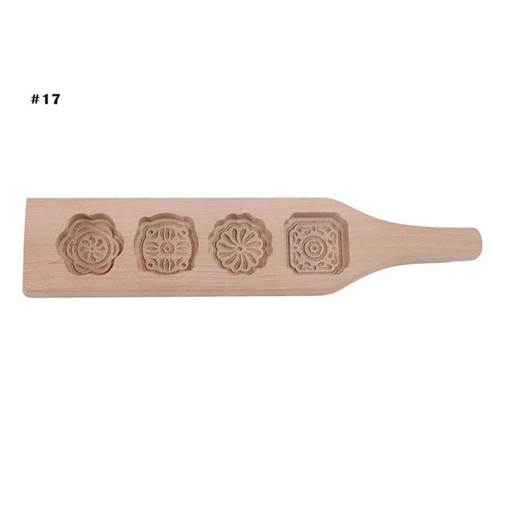 Wooden Pastry Mould Mung Bean Cake Mold Baking Tool 3d Ice Cream Diy Kitchen Household Products A Snack Accessories Party Gift