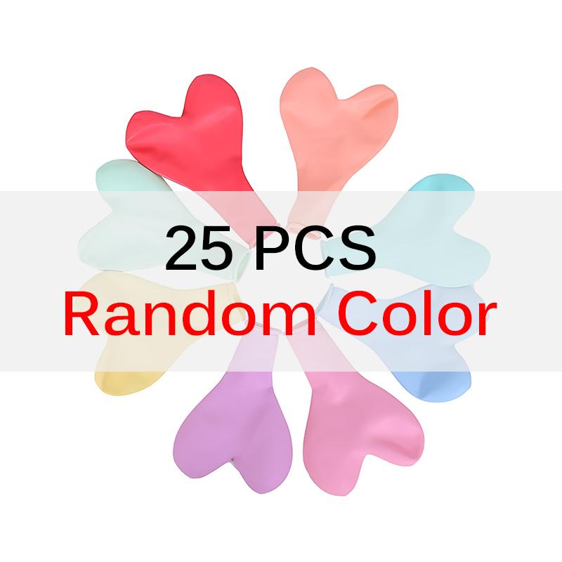 Heart Balloon Party Decorating Surprise Prepare Mixed Macaron Color Heart Shaped Latex Balloons Birthday Wedding Anniversary ZYF