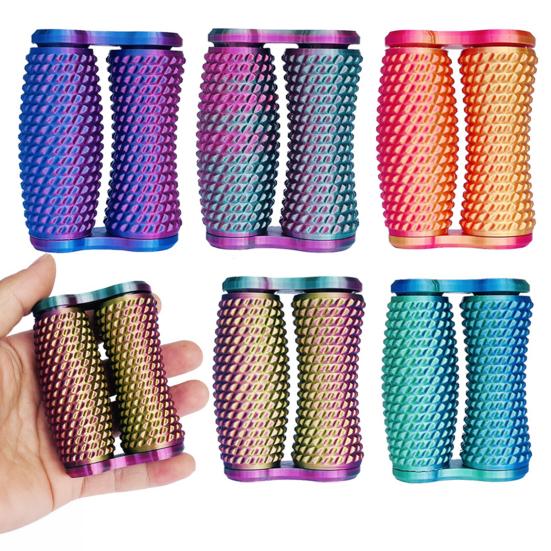 3D Printed Spiky Roller Fidget Toy Anxiety Stress Relief Kids Teens Adults Handheld Bumpy Rolling Massage Stick
