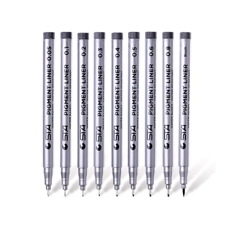 Sta Sita Black Sketch & Outlining Pen for Hand-Drawn Designs