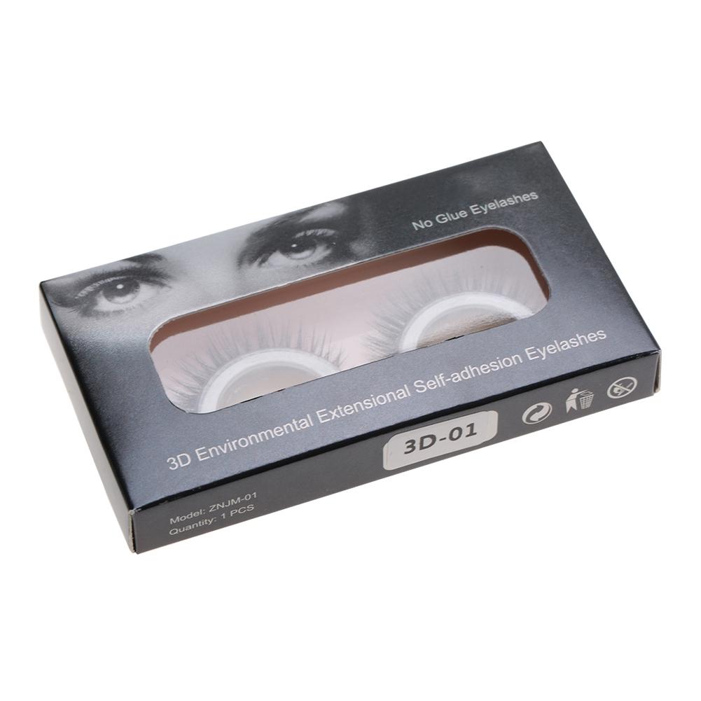 3D Professional Self Adhesive Eyelashes No Stimulation False Eyelashes Extension