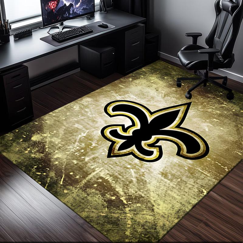 Believe Saint Rug Office Carpet Non-Slip Mat, Chair Rug Floor Covering for Gaming, Bedroom, Living Room , Home Decor Christmas Gift