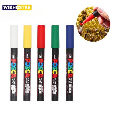 1 Τεμ. Μαρκαδόρος Μαρκαρίσματος Μελισσοκομίας Μαρκαδόρος Βασίλισσας Μέλισσας 5 Χρώματα Προαιρετικά Δεν Ξεθωριάζει Εξοπλισμός Αναγνώρισης Μελισσών Εργαλεία Μελισσοκομίας