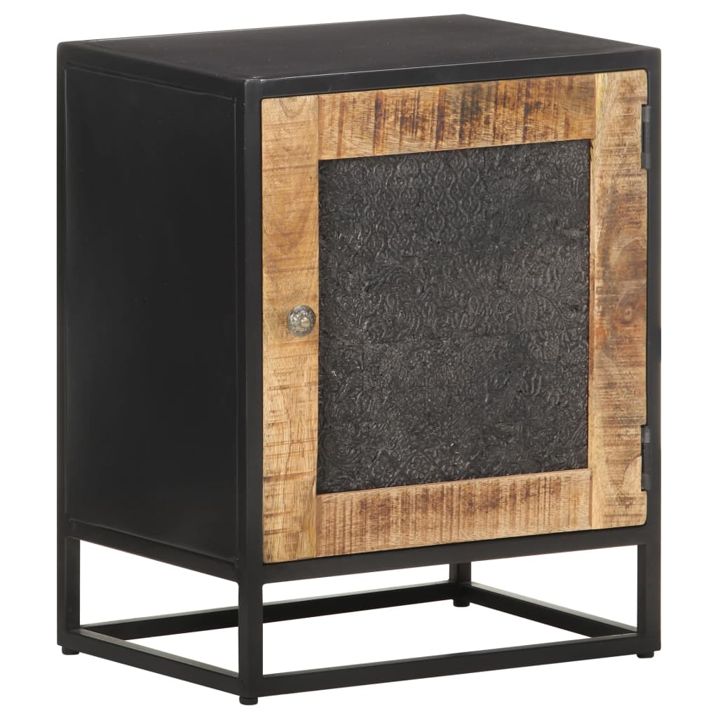 Nightstand 40 x 30 x 50 cm Rough Mango Wood