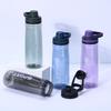 Water Bottle Sports Kettle Flip Leak-proof Portable Plastic Cup Gym Team Building Activities Gift Cup OEM