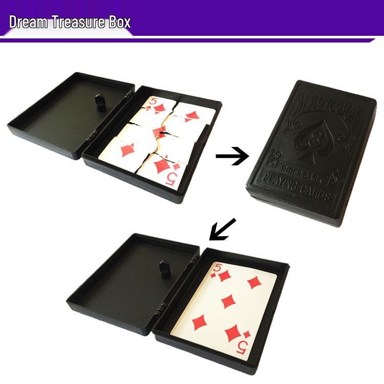 Magic Card Restoration: Dream Box Puzzle for Close-Up Tricks