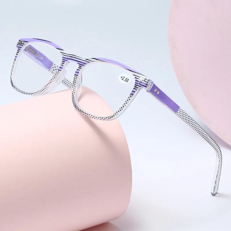 Retro Glasses for Women Men Ultra Light Presbyopia Glasses Comfortable HD Reading Eyeglasses Stylish Women's Reading Glasses Gafas