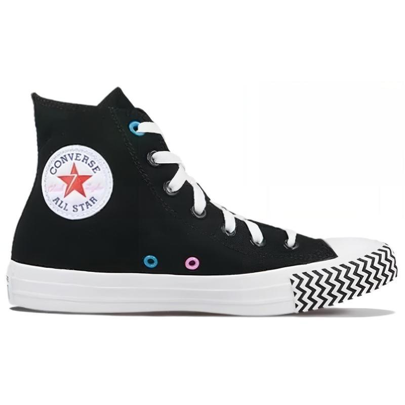 Converse Chuck Taylor All Star Voltage High Top Comfortable Casual Breathable High Top Espadrilles Women's Black