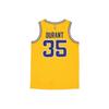 Nike Classic Edition Swingman Connected NBA Jersey Golden State Warriors Kevin Durant Men Jersey Yellow AJ3878-729