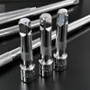 Socket Extension Rod Set Chrome Plated Steel Socket Ratchet Extension Rod 50/100/150/250mm Ratchet Socket Extender Hand Tool