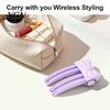 Heated Hair Comb Electric Volume Clip, 2 Heat Settings Volumizing Styling Accessory Rechargeable Root Lift Bangs for Fine Flat