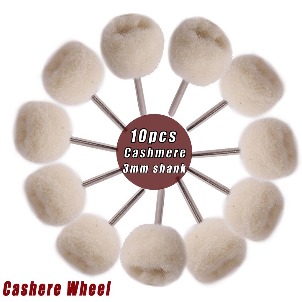 Polishing Buffing Wheel For Dremel Rotary Tool Accessories Cotton Wool Felt Jewelry Buffing Drill Kit